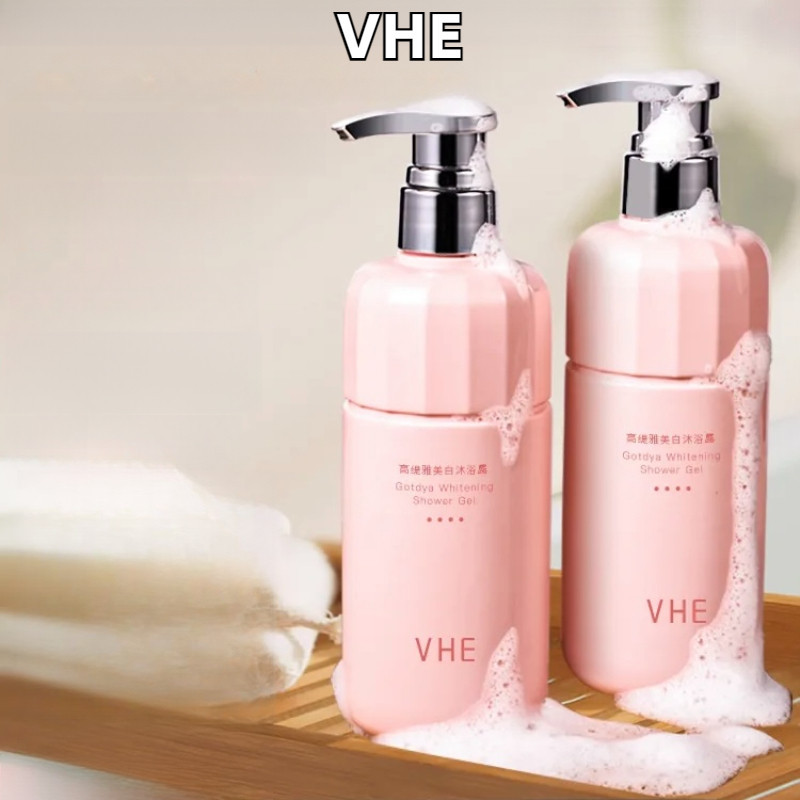 Vhe เจลอาบน้ําทั้งร่างกาย Radiance Moisturizing Long-Lasting Fragrance Lotion Care Skin Brightening