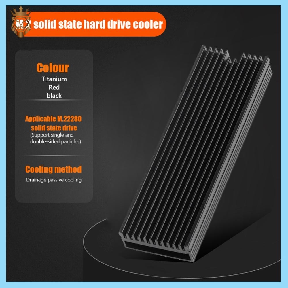 [explosion1.th] M.2 NVMe Heat Sink พร้อมแผ่นความร้อน SSD Cooler อุปกรณ์เสริมคอมพิวเตอร์สําหรับ M.2 2280