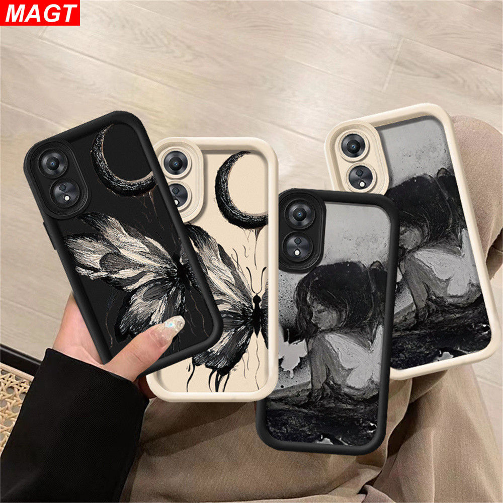 Oppo A3X A60 A18 A38 A78 A58 Reno 8T A57 2022 A17 A16K A16E A15 A15S A54S A3S A5S A12E A12 F9 A31 A53 A52 A33 A52 A52 A52 A54S A33 2020 กรณีกรณีกรณีกรณี