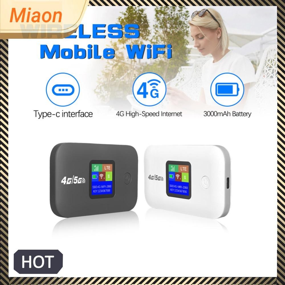 4g Lte WiFi Router 150Mbps Mini Mobile Hotspot 3000mAh Mobile Pocket WiFi Router