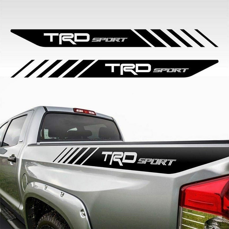 Pair of car stickers Toyota pickup truck TRD modification sticker body wrap vinyl decal sticker graphic kit