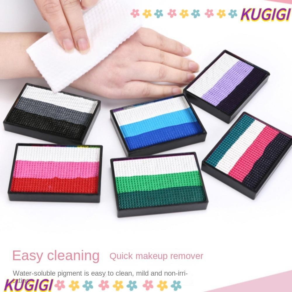 Kugigi เด็กสีเวที, Face Paint, Face Paint โทนเนอร์ความปลอดภัย Waterable Face Paint, Human Body Art W