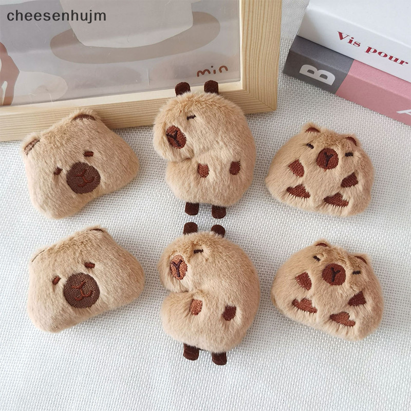 น่ารัก Capybara ตุ๊กตาสัตว์ผ้า Fluffy Gizzard