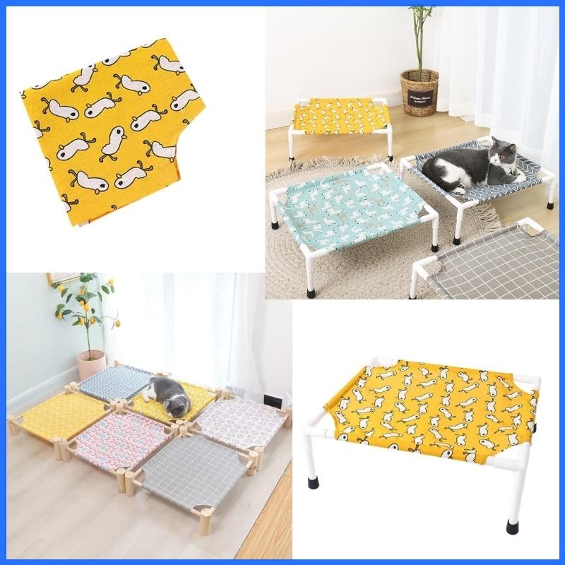 Con Cat Swing Bed Sheet Camp Bed Nest สบาย Cat Sleeping Bed สําหรับสัตว์เลี้ยงขนาดเล็กเปลี่ยนอุปกรณ์