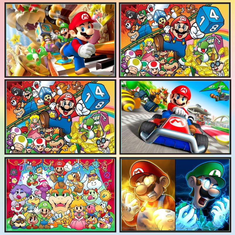 📣พร้อมส่ง📣【Mario】jigsaw puzzle-จิ๊กซอว์-300-1000-ชิ้น- ชิ้นของเด็ก จิ๊กซอว์ไม้ 1000 ชิ้น จิ๊กซอว์ 1000 ชิ้นสำหรับผู้ใหญ่ จิ๊กซอ จิ๊กซอว์ 500 ชิ้น🧩521-2 จิ๊กซอว์ 1000 ชิ้น สำหรับ ผู้ใหญ่ ตัวต่อจิ๊กซอว์ จิ๊กซอว์ การ์ตูน