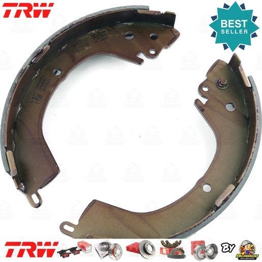 TRW ก้ามเบรคหลัง ผ้าเบรคหลัง Mitsubishi STRADA 4WD ปี 1996-2000 TRW GS 8691 มิตซูบิชิ สตราด้า สตราดา