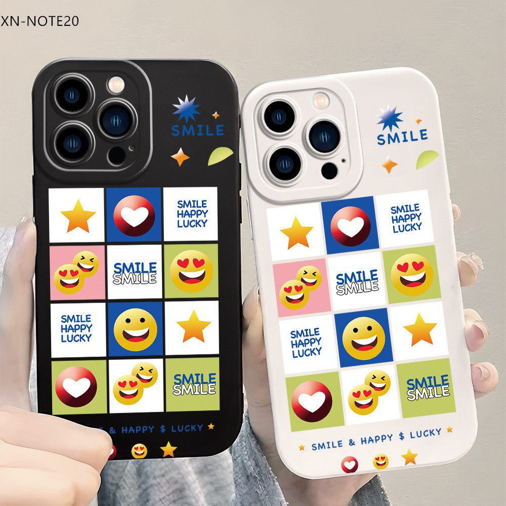 Samsung Galaxy Note 20 10 9 8 Lite Plus Ultra เคสซัมซุง สำหรับ Emoticon pack เคส เคสโทรศัพท์