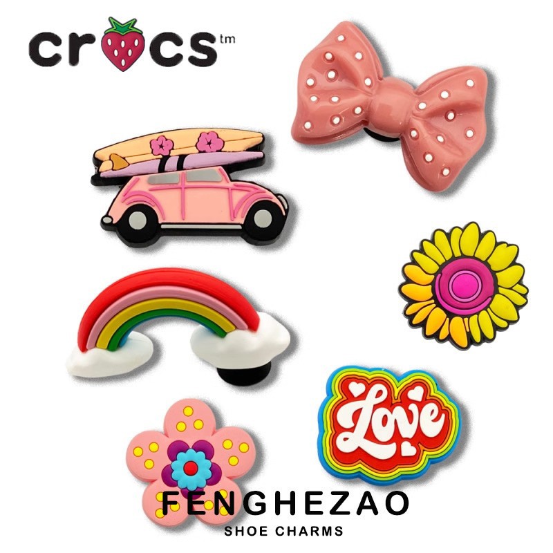 Jibbitz Crocs Cave Shoe Accessories Crocs Accessories Flower Decorative DIY Fun Travel Shoe Buckle Accessories Crocs Charm