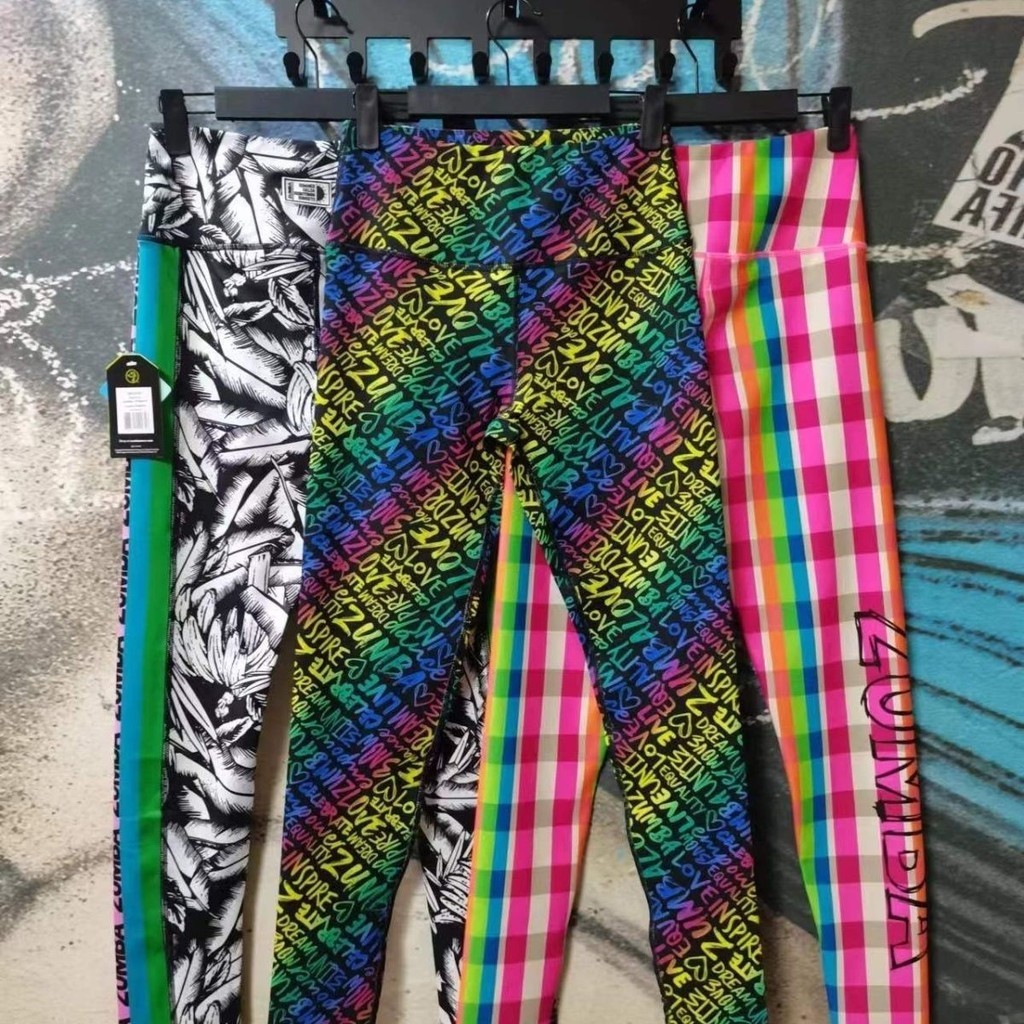 [กางเกง Zumba] Zumba 2024 ฤดูร้อนผู้หญิงกางเกงผอม Quick-Drying ยืด Slimmer ดูเอวสูงกางเกงออกกําลังกา