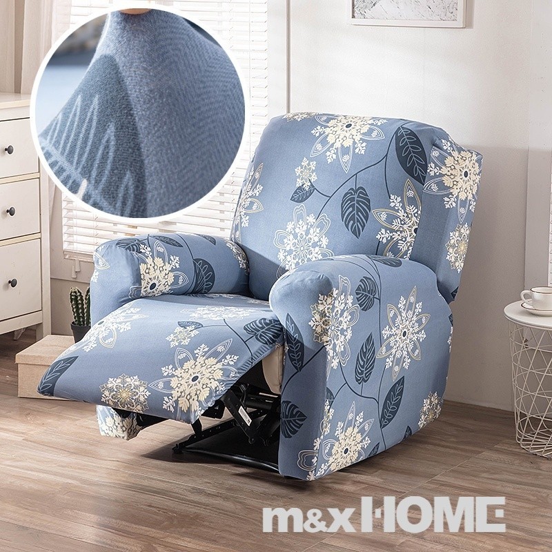 Recer โซฟา 1/2/3 ที่นั่งสําหรับห้องนั่งเล่นยืดหยุ่นเก้าอี้ Lazy Boy Relax Armchair Protector Slipcov