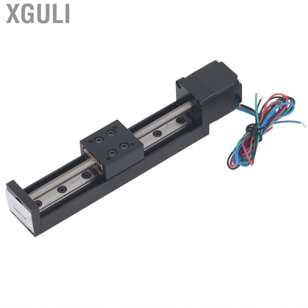 Xguli Linear Motion Stage  28 Stepper Motor Actuator High Strength 100mm Effective Stroke for Testing Equipment