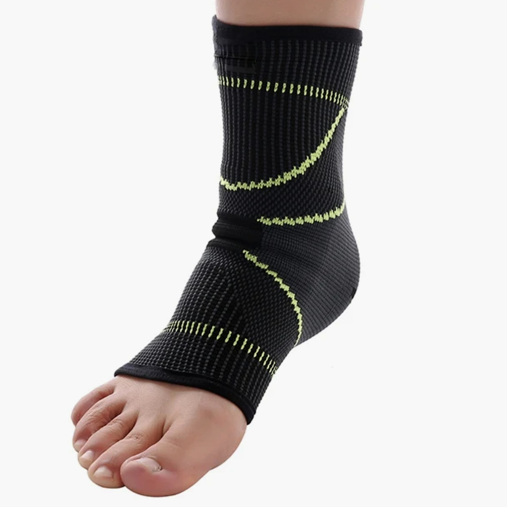 ปลอกรัดข้อเท้า ลดการกระแทก อาการปวดกล้ามเนื้อ ข้อเท้า เอ็นร้อยหวาย Copper Fit Ankle Support 1 กล่อง 1 ชิ้น ขนาดฟรีไซส์ - รูปที่ 4