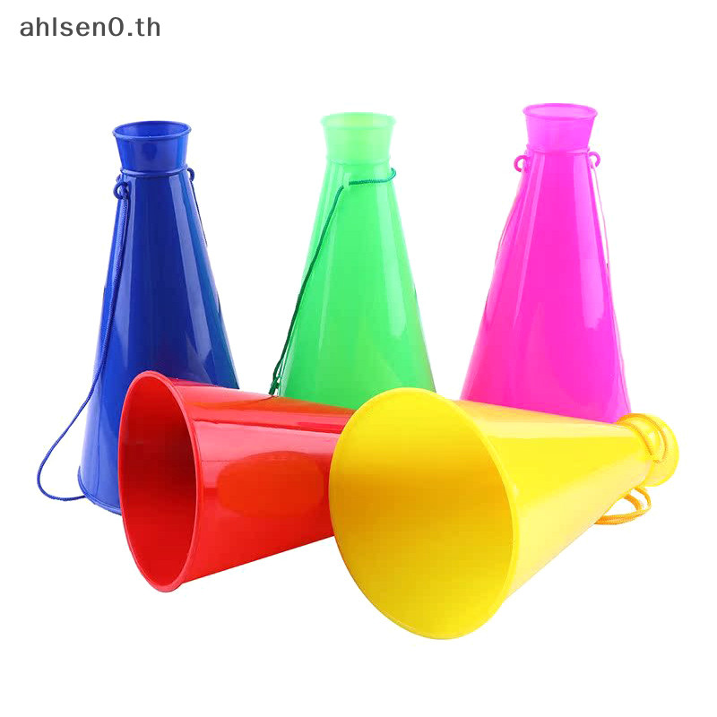 Ahlsen0 Cheers ลําโพงทรัมเป็ต Cheer พลาสติกฮอร์นลําโพงทรัมเป็ตฮอร์นพัดลมทรัมเป็ตสําหรับงานเลี้ยงวันเกิด th