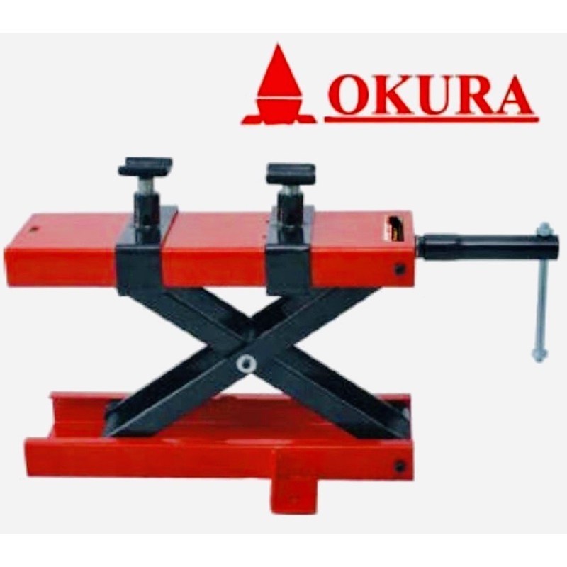 GP .TOOLS OKURA ลิฟท์ยกมอเตอร์ไซค์ OK-500ML 500 กก. เก็บเงินปลายทาง