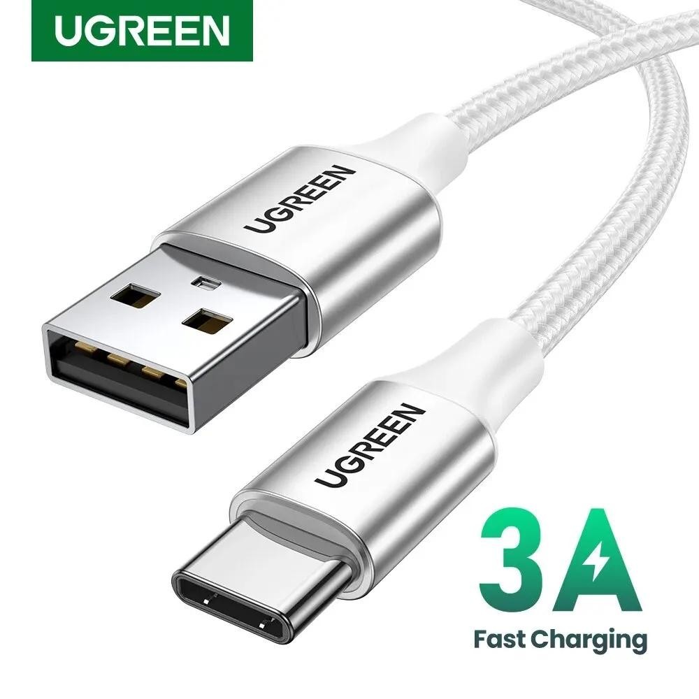 Ugreen สายชาร์จเร็ว Type C สาย Usb Type C สําหรับ Samsung Fast Charge Type-C สายชาร์จโทรศัพท์มือถือส
