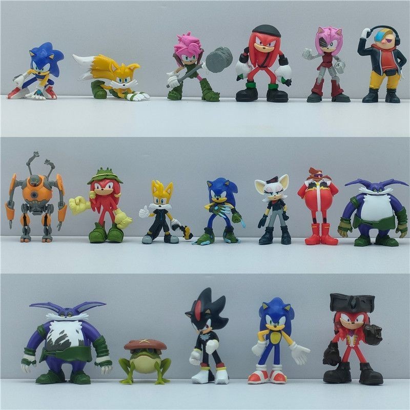 ขายร้อนจัดส่งฟรี SEGA Sonic Sonic Hedgehog Sonic Fat Cat Biya Amy Rose สินค้าเดสก์ท็อปตกแต่ง