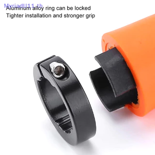 MyriadU 1 คู่ Grips กันกระแทกจักรยาน Handlebar Cover Anti-Slip ล็อค Grips Ergonomic ขี่จักรยานยาง Handle Grips TH