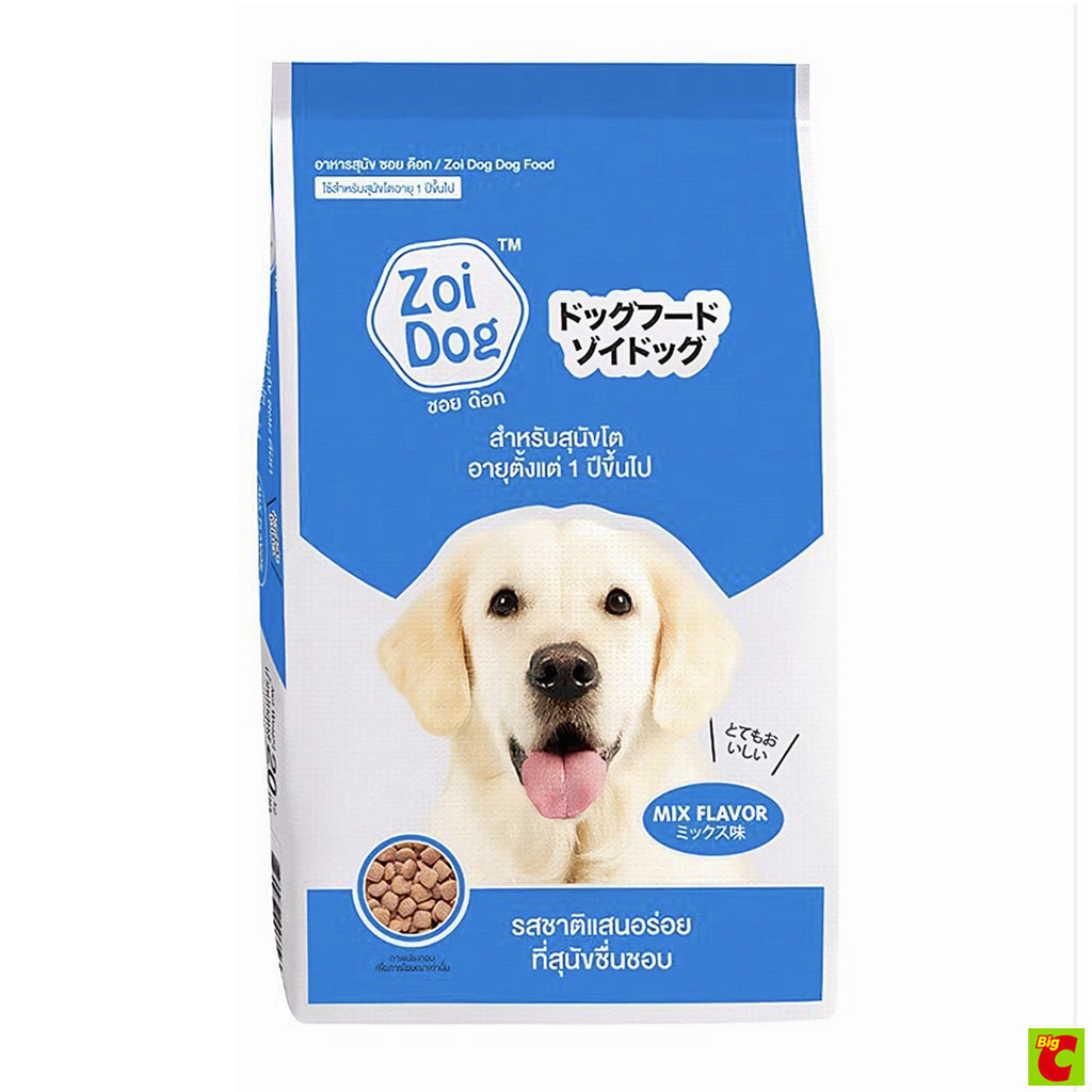 ซอย ด๊อก อาหารสุนัข สำหรับสุนัขโต รวมรส 10 กก.