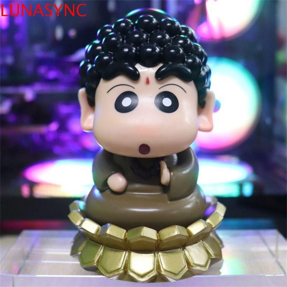Lunasync Crayon Shin-Chan รูป, Cos Pianxi ตุ๊กตาโมเดล Shinnosuke Nohara รูป, ตุ๊กตาน่ารักการ์ตูน 12 ซม.ตุ๊กตาของเล่นเครื่องประดับรถ