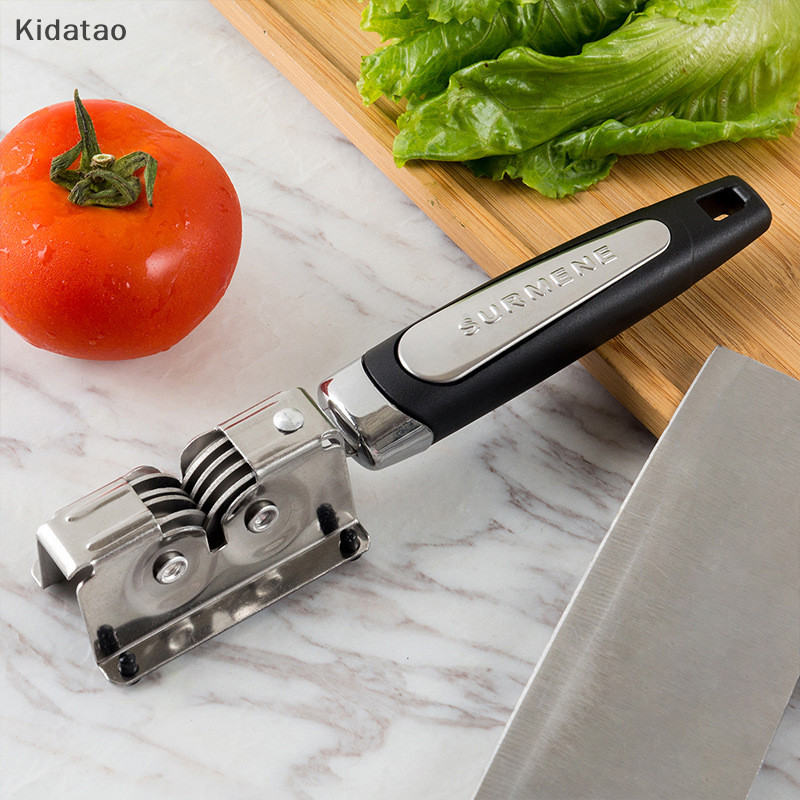 Kidatao Sharpener ในครัวเรือน Quick Sharpener Whetstone Stick Sharpening ห้องครัว Gadget Sharpener ใหม่