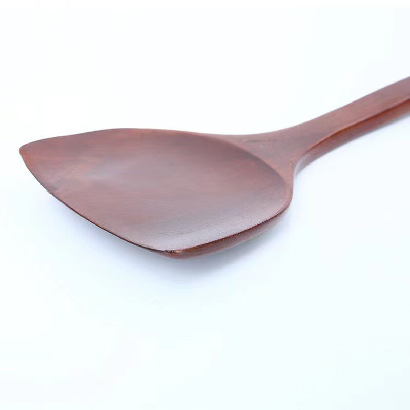 TT HOMEตะหลิวทำอาหาร ตะหลิวไม้ทนร้อน ไม่ละลาย ใช้กับกระทะเทฟล่อนได้ cooking spatula