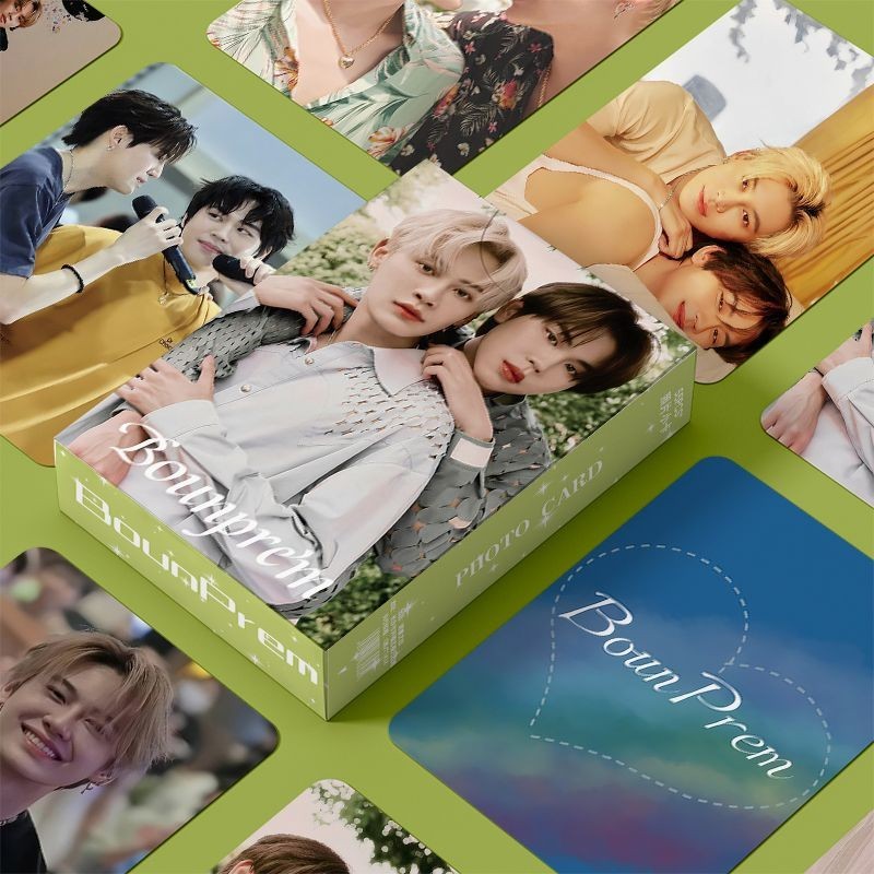 Re Ready Stock Taixing bountprem กล่องอุปกรณ์ต่อพ่วง 55 แผ่น 10 ซม.เลเซอร์ Photocard LOMO การ์ดฟิล์ม