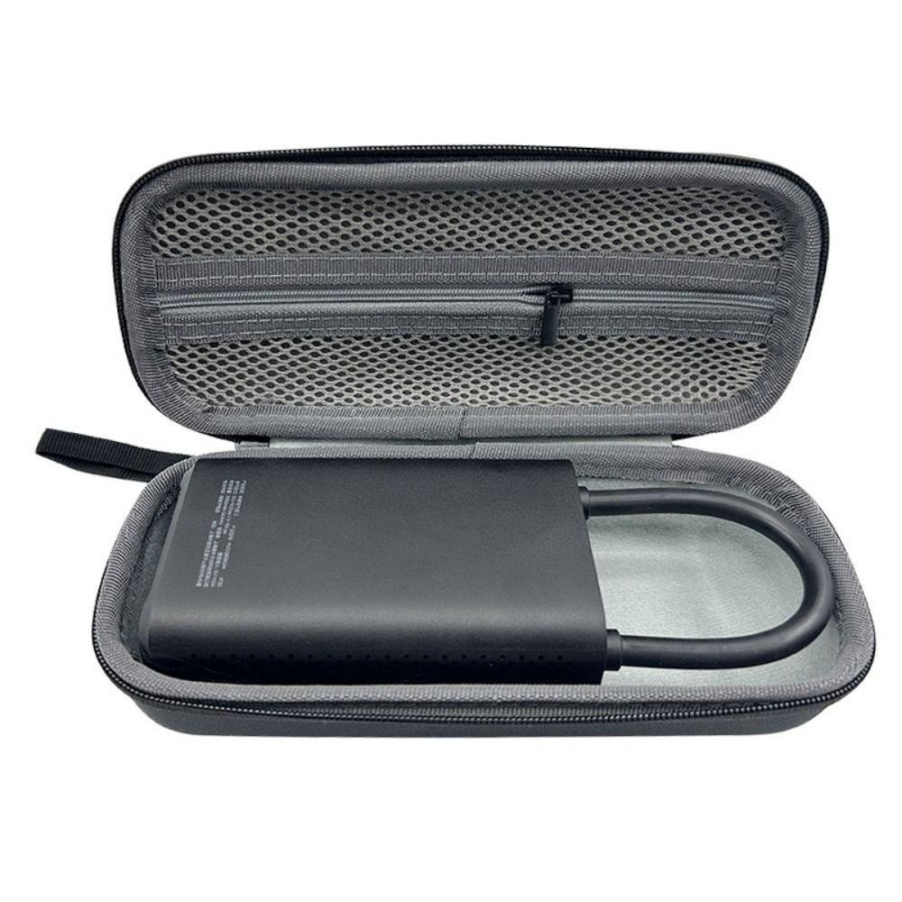 Novalink รถ Inflator Storage Case, Hard EVA กระเป๋าถือ Mijia Inflatable Treasure กล่อง, ซิปป้องกันกล่องแบบพกพา Inflatable ปั๊มสําหรับ Xiaomi รถ Inflator