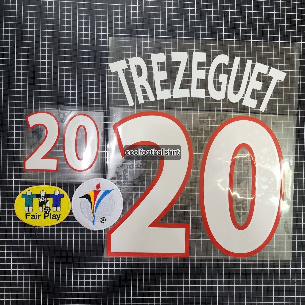 TREZEGUET 20 NAMESET FRANCE HOME EURO 2000