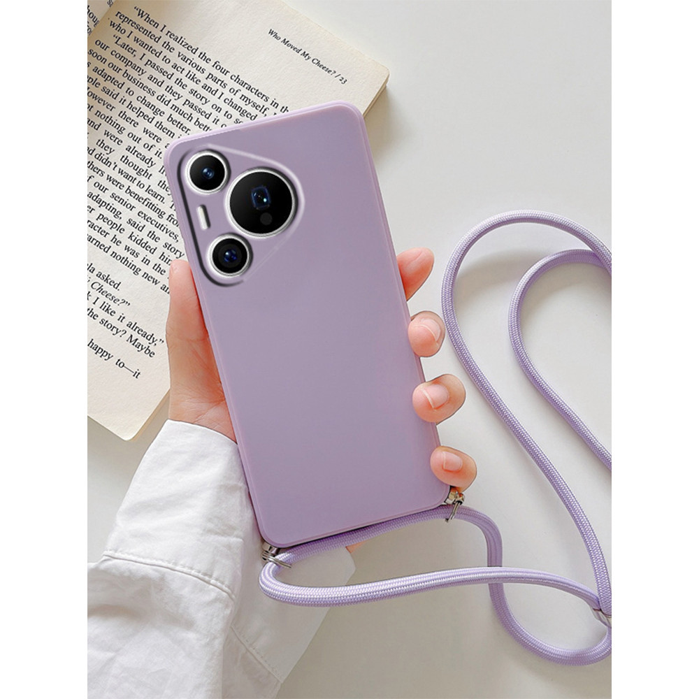 เชือกเส้นเล็กcrossbodyซิลิโคนสําหรับoppo Realme GT 6T GT6 5 PRO NEO6 SE NEO5 NEO 3T GT2 สร้อยคอสายMatte Soft Cover