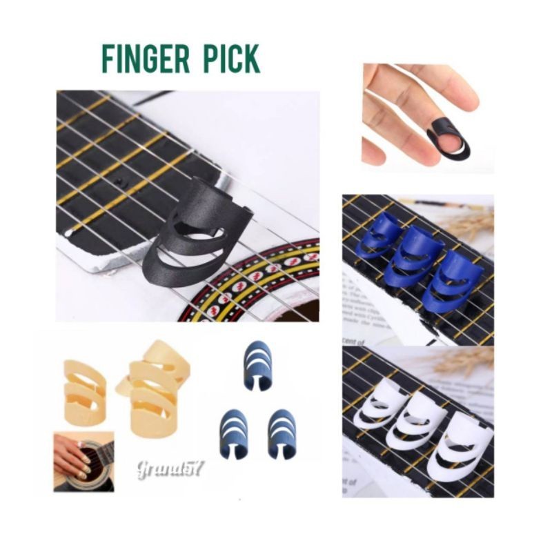 ปิ๊กนิ้วกีตาร์ alaska river ha jug กีตาร์ Pick