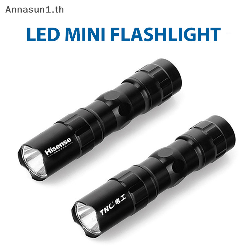 Annasun ไฟฉาย Led ขนาดเล็กกันน้ํา Lanterna Zoomable สําหรับ Hung Camp เครื่องมือกลางแจ้ง TH