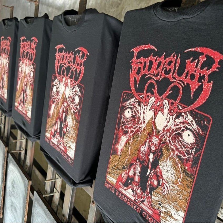 LANGSUIR Kota Kinabalu Exorcisted 18/11/2023 Tshirt OFFICIAL LANGSUYR Gildan Ultra