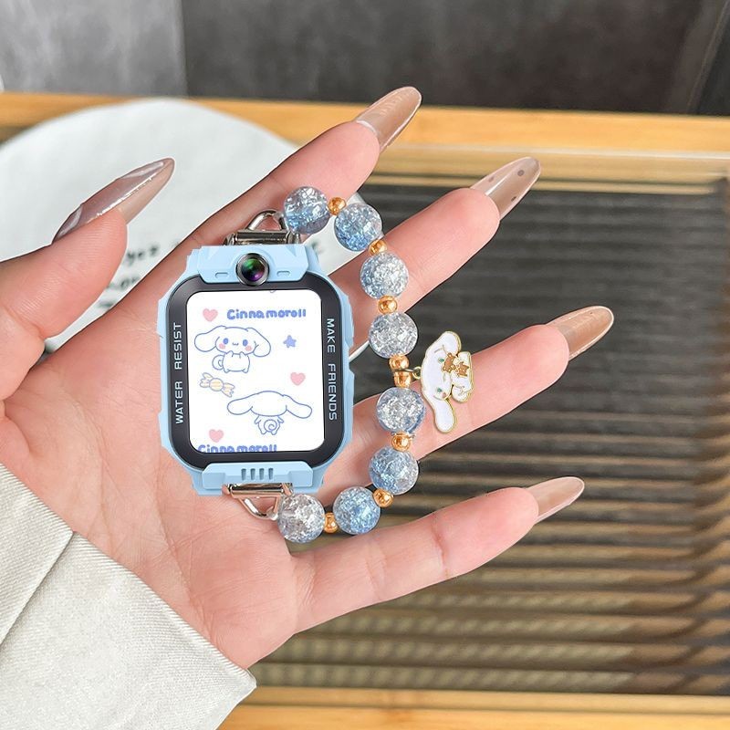 imoo สายซิลิโคน สำหรับ Imoo Z1 Z6 Z7 Z2 Z5 สายนาฬิกา สร้อยข้อมือเชือกลูกปัดการ์ตูน