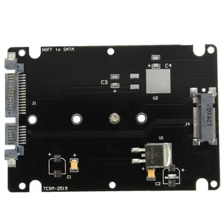 การ์ดอะแดปเตอร์ M2 Nvme เป็น Sata แปลง Ngff Ssd เป็น 25 Sata 3 กล่องอะแดปเตอร์ไดรฟ์โซลิดสเตต