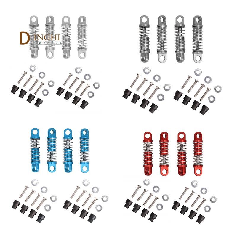 4 ชิ้นโช้คอัพ Damper น้ํามันที่เต็มไปด้วยสําหรับ Rc Hobby รุ่นรถ 1/28 Wltoys K969 K989 P929 Drift Ra