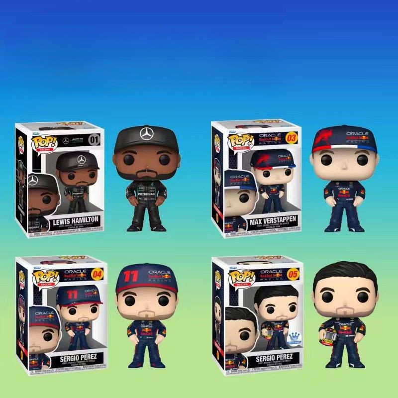 Funko POP Formula 1- Sergio Perez Max Verstappen - Red Bull F1 Racing Car Sergio Perez