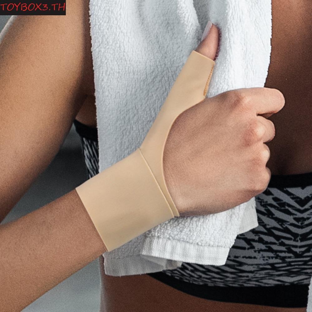 Toybox สายรัดข้อมือมือ Joint Relief ปรับ Thumb Immobilizizer Wraps Hand Protectors รั้ง Carpal อุโมงค์การบีบอัดปวดนิ้วมือรั้ง