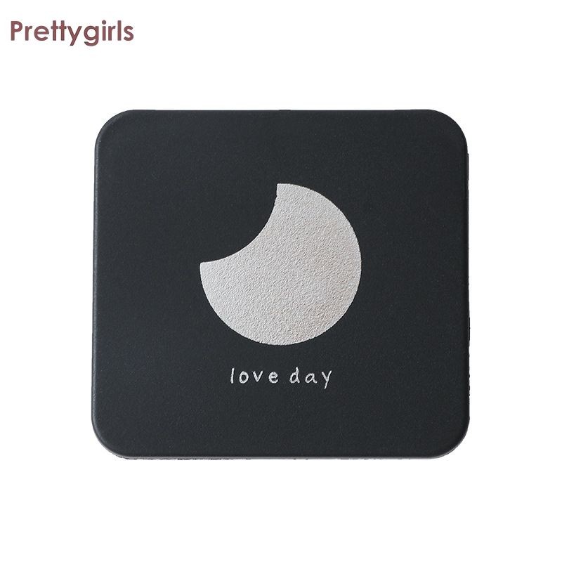 PY.thกระจกเรียบง่ายความละเอียดสูงกระจกพับสองด้าน Ins กระจกแต่งหน้าแบบพกพา-PY - รูปที่ 5