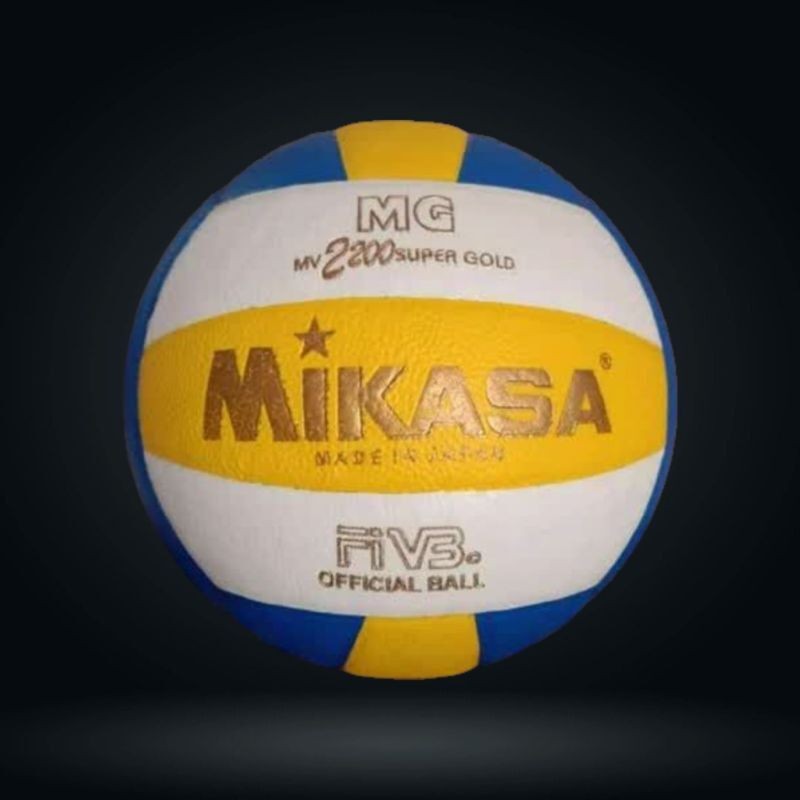 POLI Mikasa super gold premium Volleyball/ Mikasa v300w/ Mikasa MVA 300 Good Volleyball Poly size 5 
