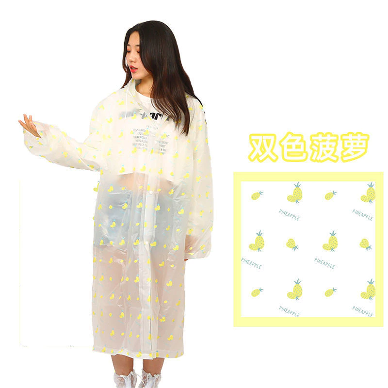 ชุดเสื้อกันฝนและกางเกงโปร่งใส สำหรับผู้ชายและผู้หญิง thumbnail 8