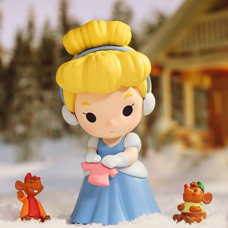 ของแท้ 100 %พร้อมสต็อกดิสนีย์เจ้าหญิงและชุดเพื่อนน้อยของเธอกล่องปริศนาสไตล์ยืนยันฟองเครื่องประดับรูป - รูปที่ 2