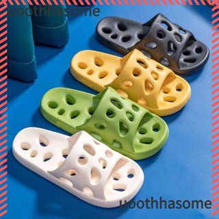 Uothhasome รองเท้าแตะผู้หญิง, รองเท้าแตะในห้องน้ําแบบกลวงกัน…