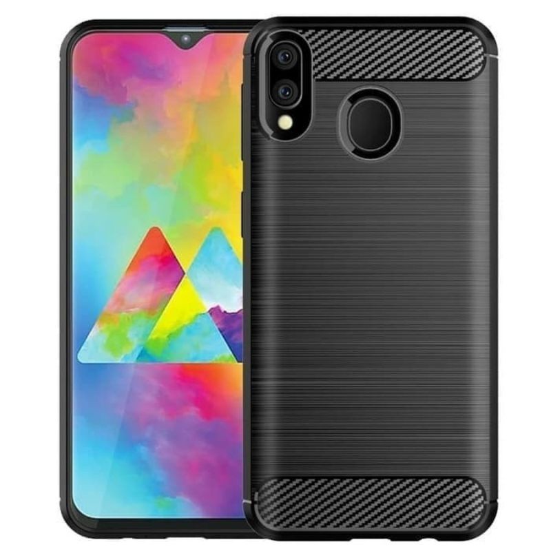 SINAR CASE SLIM FIT CARBON SAMSUNG M10 M20 M21 M22 M23 F23 M30 M30S M31 M32 M51 M52 M60S J1 MINI J1 