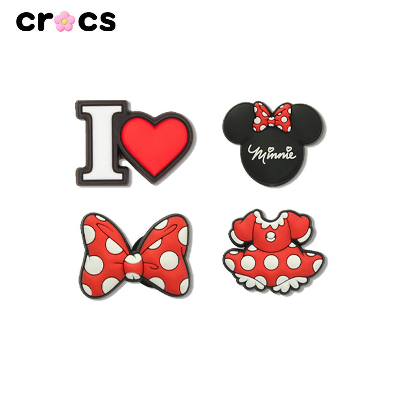 Jibbitz Crocs Mickey Minnie Crocs Jibbitz Jibbitz Set Jibbitz Crocs เกาหลี Jibbitz Crocs ของแทั