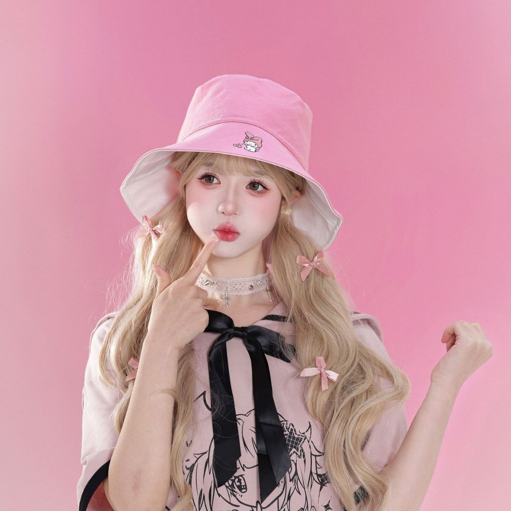 ขอนำเสนอหมวก Bucket ลายการ์ตูน สามารถกลับด้านใส่ได้ 2 รูปที่ 4