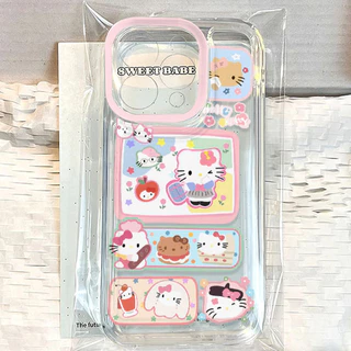 GOOD🔥น่ารักลูกแมวลูกสุนัขเข้ากันได้เคสไอโฟน 11 15 Pro Max 14 12 13 Pro Max XS XR X Max 7 16 14 8 Plus การ์ตูนลูกสุนัข