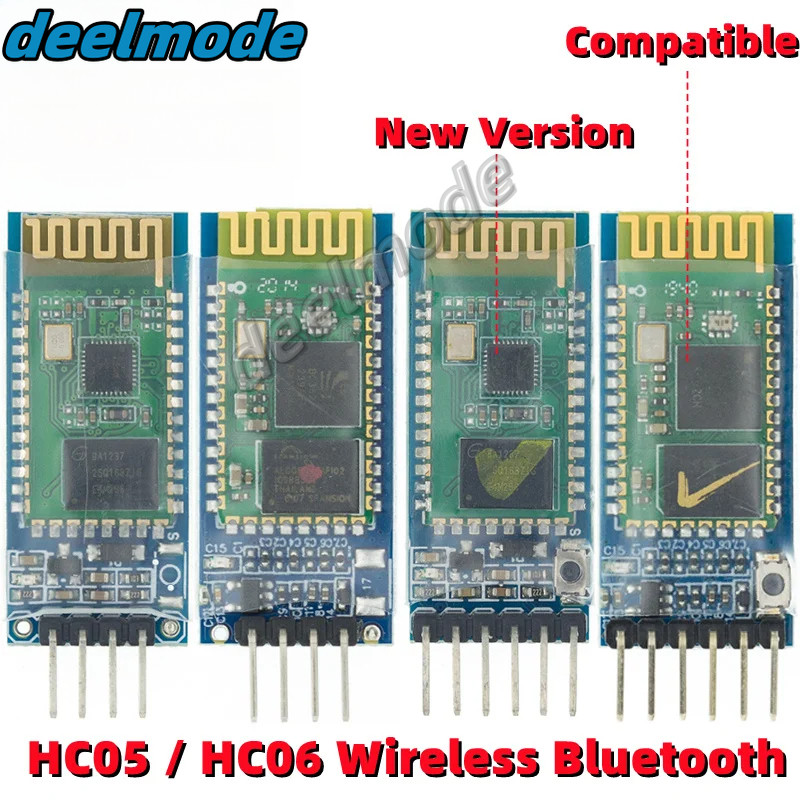 HC-05 HC-06 RF ไร้สายบลูทูธ Transceiver Slave โมดูล HC05 / HC06 RS232 / TTL to UART Converter และอะแ