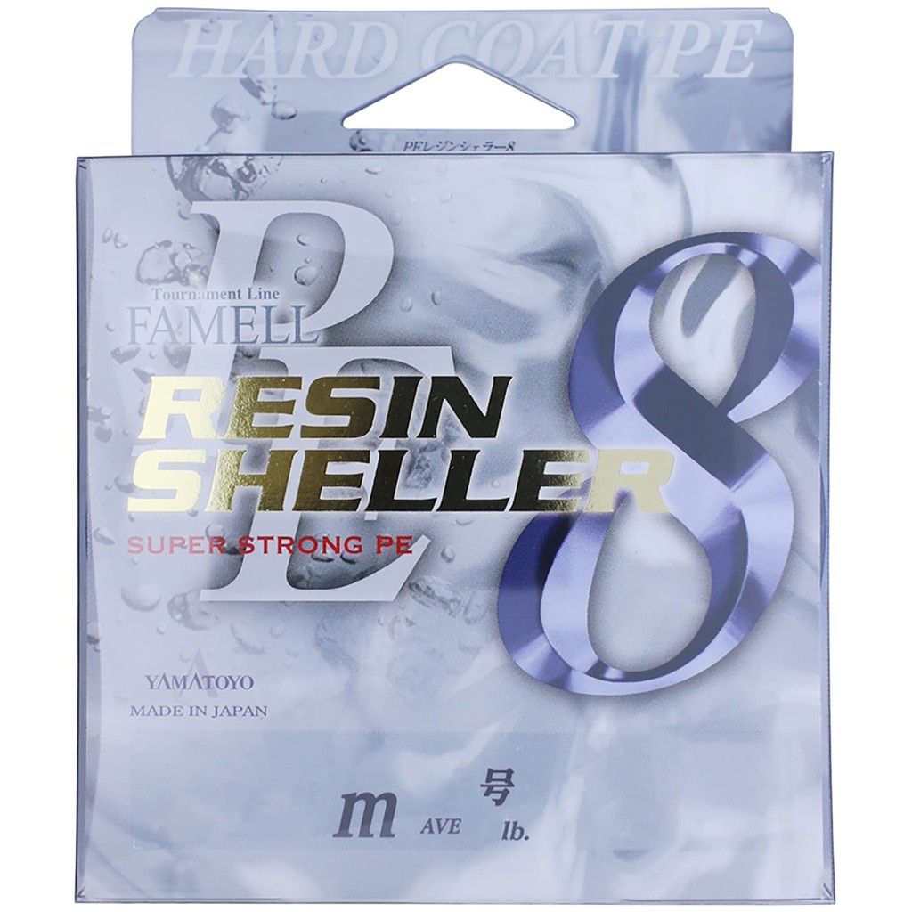 Yamatoyo PE Resin Shallow 8 150m Blue No. 0.6  
Yamatoyo PE Resin Shallow 8 150m Blue No. 0.8  
Yama