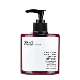 เจลอาบน้ำ ครีมอาบน้ำ กลิ่นหอมติดทน สดชื่น ชุ่มชื่น SKAT Black Opium Brightening Solution Body Wash 400ml(1530)