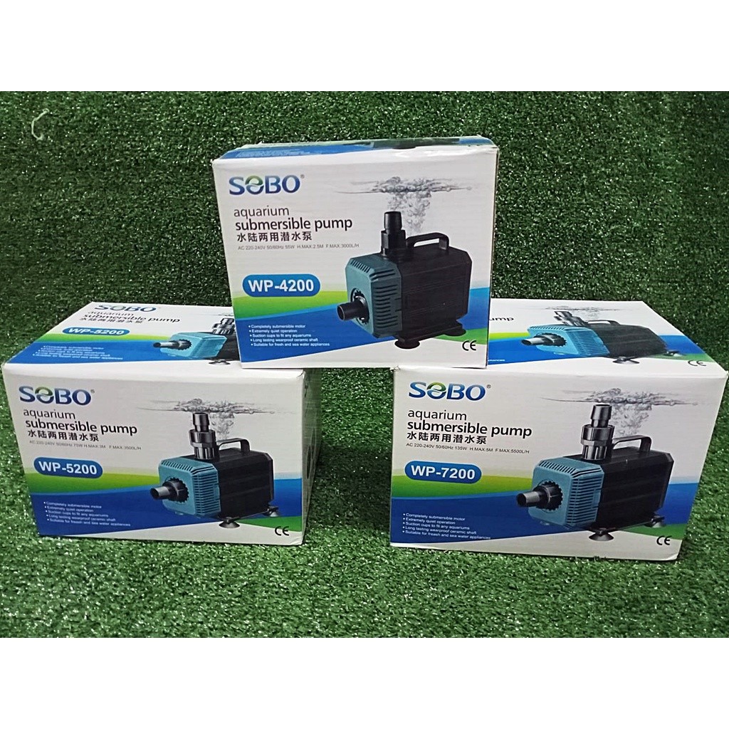 SOBO WP-4200 ปั๊มน้ำคุณภาพยอดนิยม (ราคาถูก)คุณภาพดี WP4200 ส่งจาก กทม.